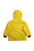 A Yellow Rain Jackets from Petit Bateau in size 3T for neutral. (Back View)