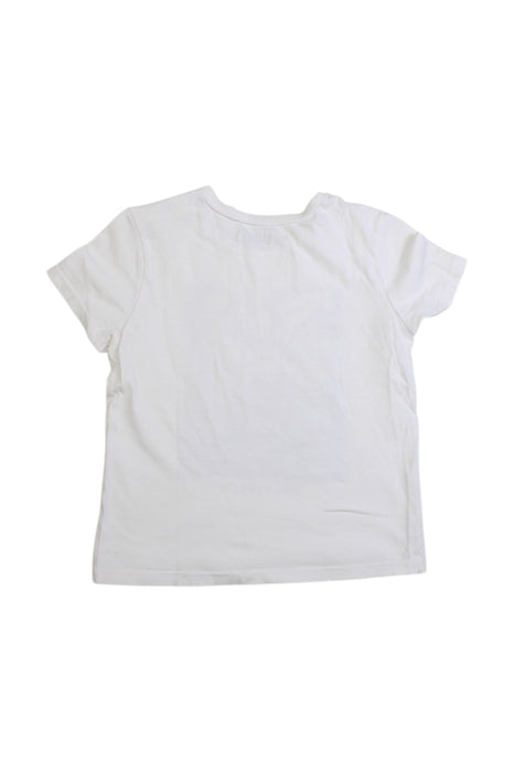 A White Short Sleeve T Shirts from IKKS in size 2T for boy. (Back View)