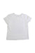 A White Short Sleeve T Shirts from IKKS in size 2T for boy. (Back View)