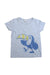 A Blue Short Sleeve T Shirts from Seed in size 3T for boy. (Front View)