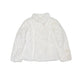 A White Coats from Petit Bateau in size 10Y for girl. (Front View)