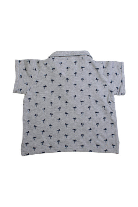 A Grey Short Sleeve Polos from Seed in size 18-24M for boy. (Back View)