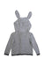 A Grey Buttoned Sweatshirts from Seed in size 12-18M for boy. (Back View)