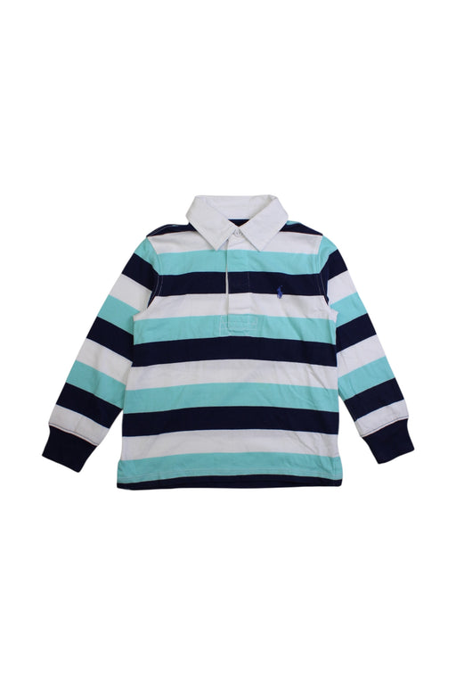 A Multicolour Long Sleeve Polos from Polo Ralph Lauren in size 3T for boy. (Front View)