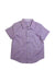 A Purple Short Sleeve Shirts from Nicholas & Bears in size 3T for boy. (Front View)