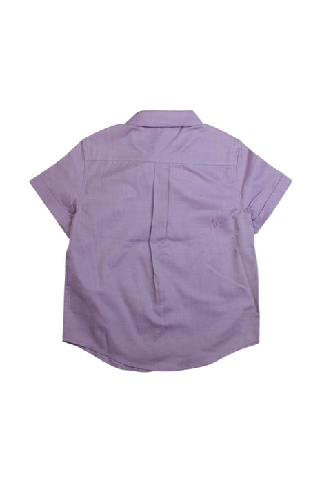 A Purple Short Sleeve Shirts from Nicholas & Bears in size 3T for boy. (Back View)