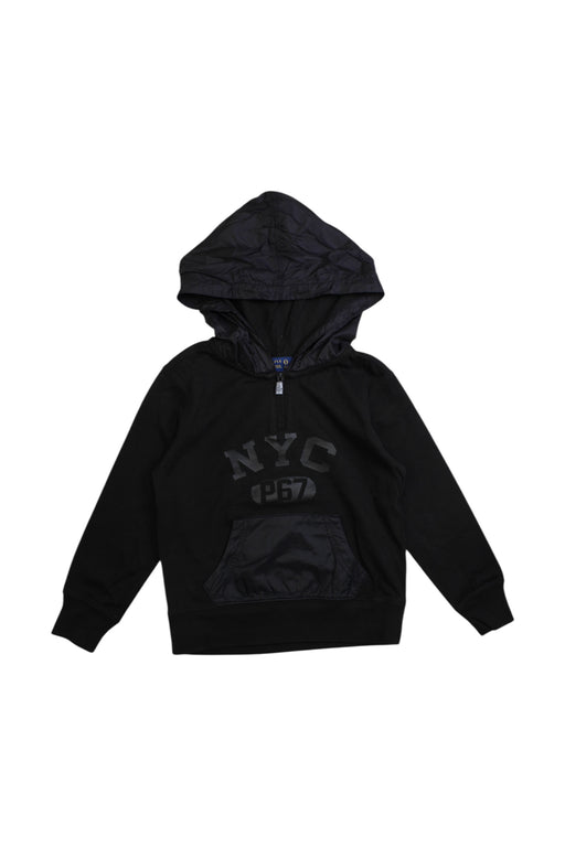 A Black Hooded Sweatshirts from Polo Ralph Lauren in size 3T for boy. (Front View)