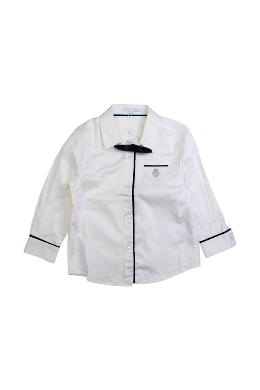 A White Long Sleeve Shirts from Nicholas & Bears in size 3T for boy. (Front View)