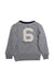A Grey Crewneck Sweatshirts from Polo Ralph Lauren in size 3T for boy. (Back View)