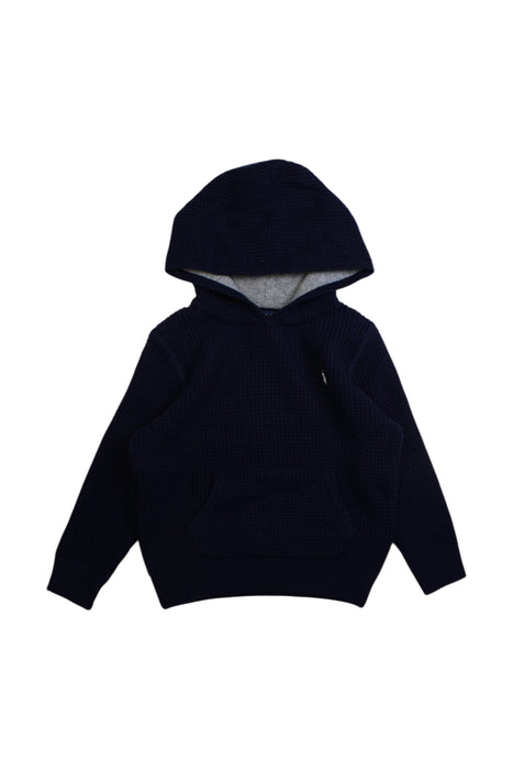 A Navy Hooded Sweatshirts from Polo Ralph Lauren in size 4T for boy. (Front View)