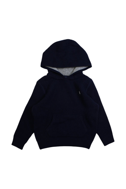 A Navy Hooded Sweatshirts from Polo Ralph Lauren in size 4T for boy. (Front View)