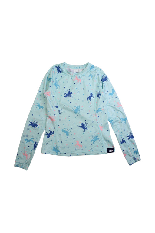 A Multicolour Long Sleeve Tops from Lands' End in size 6T for girl. (Front View)
