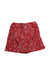 A Red Shorts from Paper Wings in size 5T for girl. (Front View)