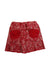 A Red Shorts from Paper Wings in size 5T for girl. (Back View)