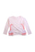 A Pink Long Sleeve Tops from Seed in size 7Y for girl. (Front View)