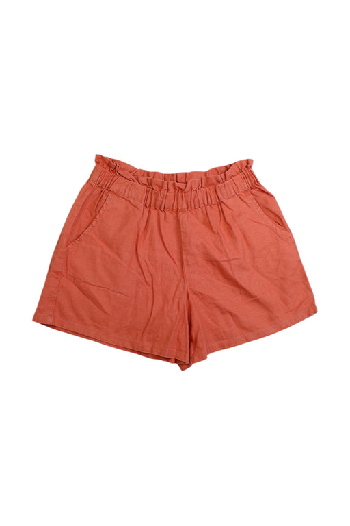 A Orange Shorts from Seed in size 9Y for girl. (Front View)