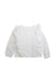 A White Long Sleeve Tops from Crewcuts in size 8Y for girl. (Back View)