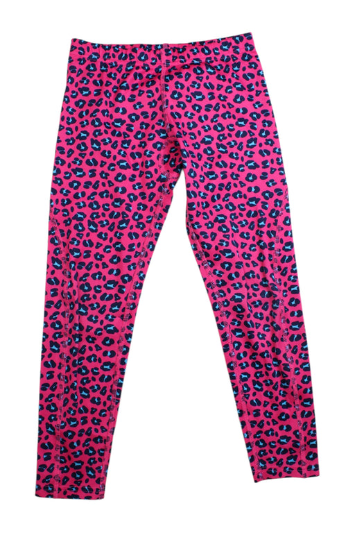 A Pink Leggings from Lands' End in size 6T for girl. (Front View)