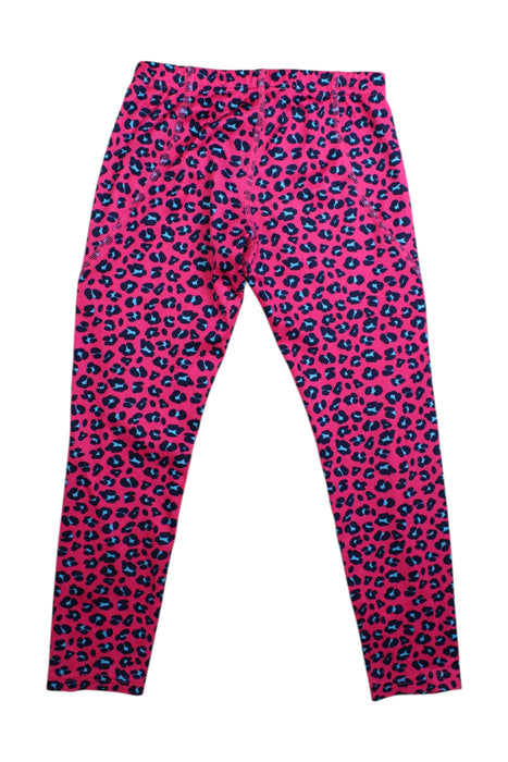 A Pink Leggings from Lands' End in size 6T for girl. (Back View)