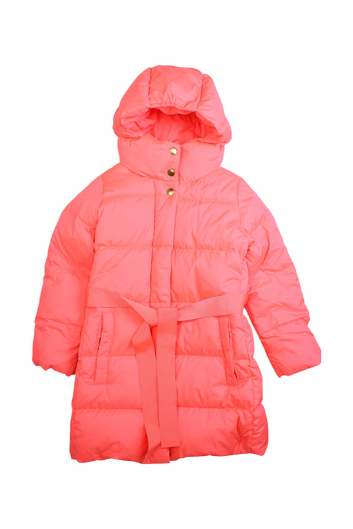 A Pink Puffer/Quilted Coats & Outerwear from Crewcuts in size 6T for girl. (Front View)