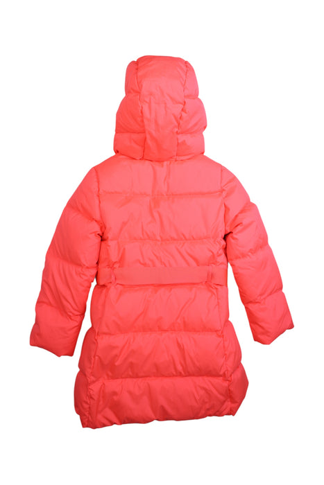 A Pink Puffer/Quilted Coats & Outerwear from Crewcuts in size 6T for girl. (Back View)