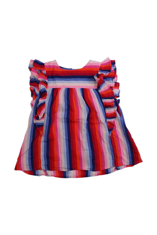 A Multicolour Sleeveless Tops from Crewcuts in size 8Y for girl. (Front View)