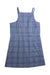 A Blue Sleeveless Dresses from Seed in size 8Y for girl. (Front View)
