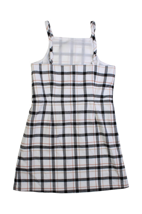 A Multicolour Sleeveless Dresses from Seed in size 8Y for girl. (Back View)