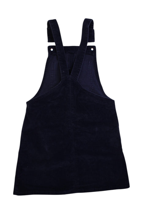 A Black Overall Dresses from Seed in size 10Y for girl. (Back View)