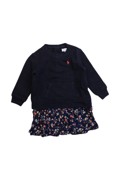 A Multicolour Dress Sets from Ralph Lauren in size 6-12M for girl. (Front View)