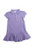 A Purple Short Sleeve Dresses from Ralph Lauren in size 6-12M for girl. (Front View)