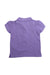 A Purple Short Sleeve Polos from Ralph Lauren in size 12-18M for girl. (Back View)