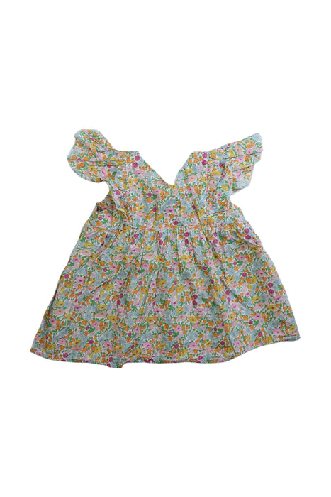 A Multicolour Short Sleeve Dresses from Dannie and Lilou in size 12-18M for girl. (Front View)