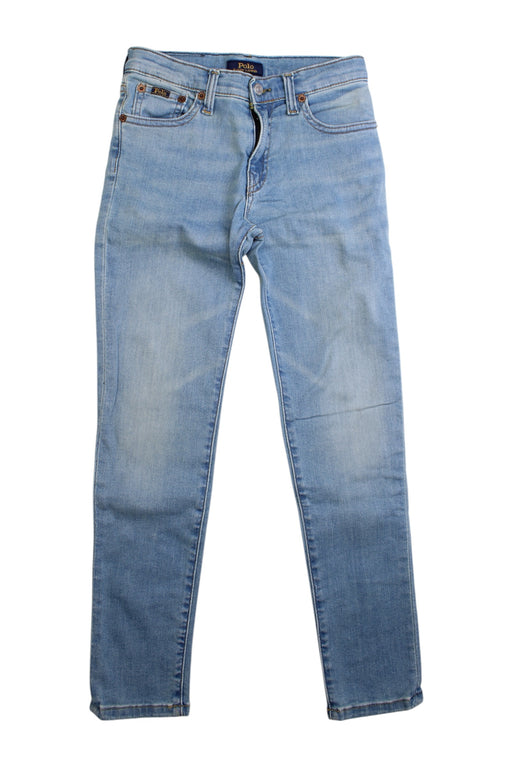 A Blue Jeans from Polo Ralph Lauren in size 7Y for boy. (Front View)