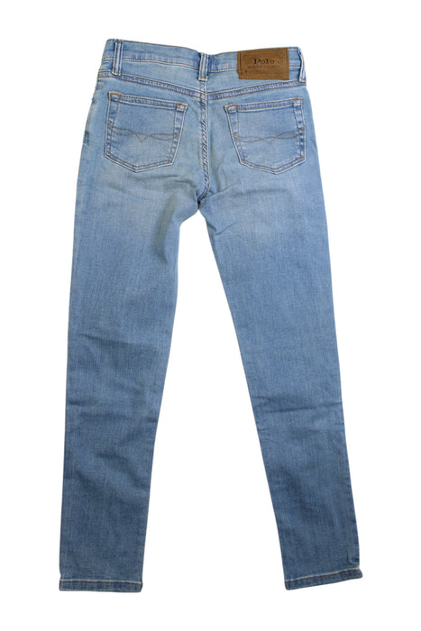 A Blue Jeans from Polo Ralph Lauren in size 7Y for boy. (Back View)
