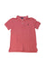 A Pink Short Sleeve Polos from Polo Ralph Lauren in size 6T for boy. (Front View)