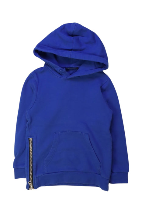A Blue Hooded Sweatshirts from Balmain in size 8Y for boy. (Front View)