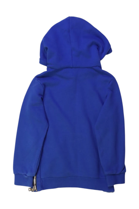 A Blue Hooded Sweatshirts from Balmain in size 8Y for boy. (Back View)