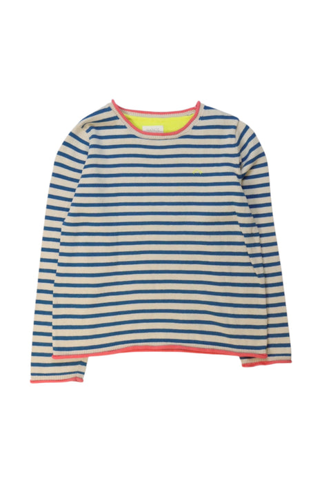 A Blue Long Sleeve Tops from Nanos in size 8Y for neutral. (Front View)
