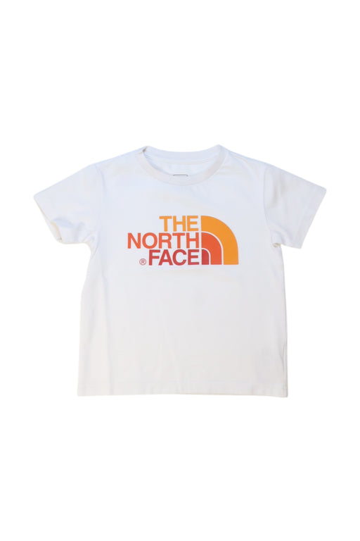 A White Short Sleeve T Shirts from The North Face in size 4T for neutral. (Front View)
