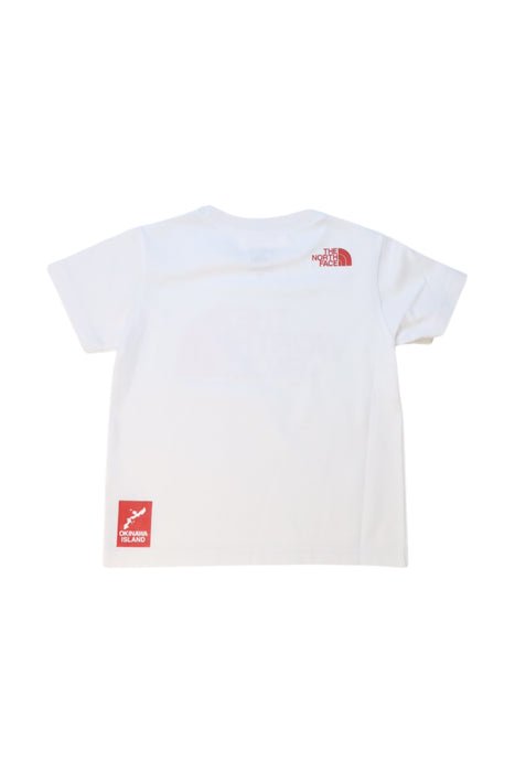 A White Short Sleeve T Shirts from The North Face in size 4T for neutral. (Back View)