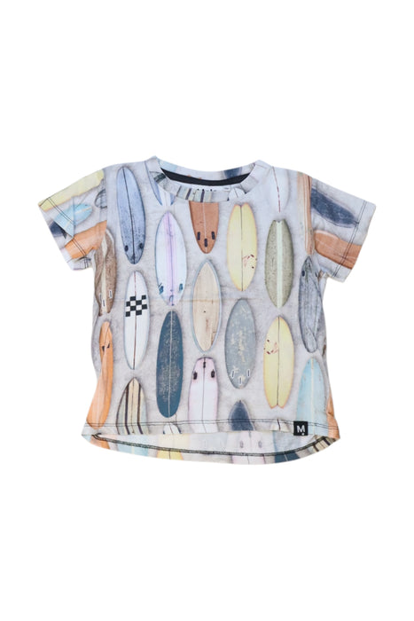A Multicolour Short Sleeve T Shirts from Molo in size 4T for neutral. (Front View)