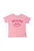 A Pink Short Sleeve T Shirts from BEAMS in size 4T for neutral. (Front View)