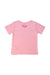 A Pink Short Sleeve T Shirts from BEAMS in size 4T for neutral. (Back View)