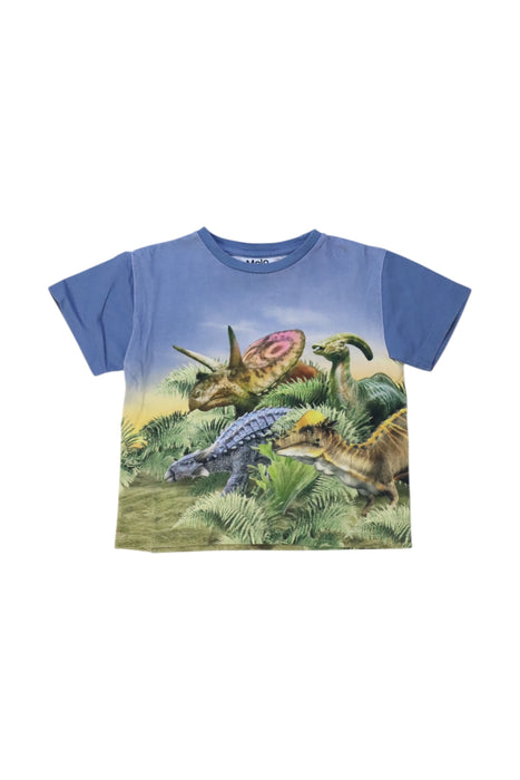 A Multicolour Short Sleeve T Shirts from Molo in size 5T for neutral. (Front View)