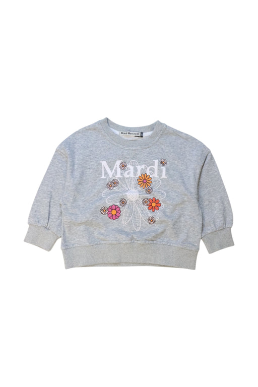 A Grey Sweatshirts from Mardi Mercredi in size 18-24M for neutral. (Front View)