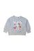 A Grey Sweatshirts from Mardi Mercredi in size 18-24M for neutral. (Front View)
