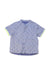 A Blue Short Sleeve Shirts from Dior in size 2T for boy. (Front View)