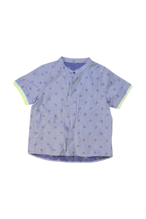 A Blue Short Sleeve Shirts from Dior in size 2T for boy. (Front View)