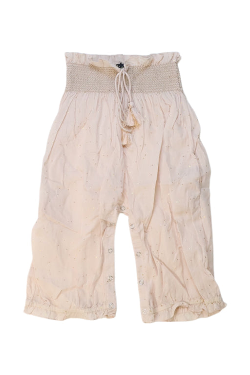 A Beige Casual Pants from Velveteen in size 6-12M for neutral. (Front View)